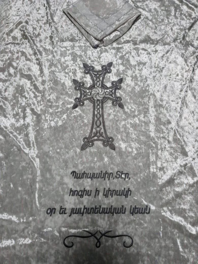 Григорианский (Вышивка серебро) - Фото 3